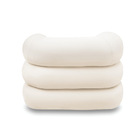 Poltrona Giratória Orgânica Com Balanço Kit 2 Tana Bouclê Beg