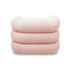 Poltrona Giratória Orgânica Com Balanço Kit 2 Tana Bouclê E03