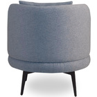 Poltrona Giratória Orgânica Sala De Estar Living Dora T03 Lin