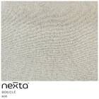 Poltrona Giratória Ouro Fosco Évora Bouclé Bege - Nexta Casa