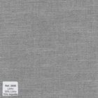 Poltrona Giratória Rosa Pés Madeira Tabaco Linho Cinza - Gran