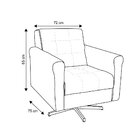 Poltrona Giratória Simbal Alabama