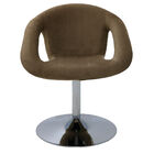 Poltrona Giratória Tramontina Delice Estofada Moca Base Centr