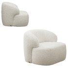 Poltrona Giratoria Veludo Chandon Ferguile