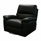 Poltrona Glider Mecânica Genova Mempra  Preto