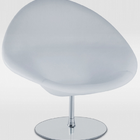 Poltrona Gôndola Grande Tecido Sintético - Branco