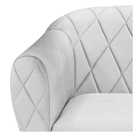 Poltrona Grazi Base Giratória De Metal Suede - Amarena Móveis