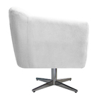 Poltrona Grazi Base Giratória De Metal Suede - Amarena Móveis