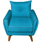 Poltrona Grecia Pe Palito Turquesa