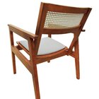 Poltrona Gusty Com Encosto Telinha Assento Anatômico - Amêndo