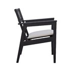 Poltrona Gusty Com Encosto Telinha Assento Anatômico - Preto