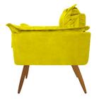 Poltrona Heloisa Vizza Estofados Pés Palito Luxo Decor Retrô