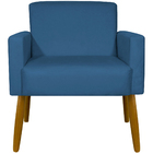 Poltrona Hope Decorativa Confortável Para Sala Quarto Recepçã