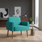 Poltrona Hope Decorativa Confortável Para Sala Quarto Recepçã