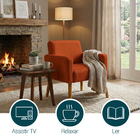 Poltrona Hope Decorativa Confortável Para Sala Quarto Recepçã