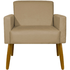 Poltrona Hope Decorativa Confortável Para Sala Quarto Recepçã