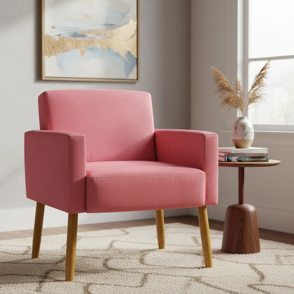 Poltrona Hope Decorativa Confortável Para Sala Quarto Recepçã