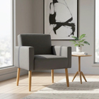 Poltrona Hope Decorativa Confortável Para Sala Quarto Recepçã