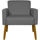 Poltrona Hope Decorativa Confortável Para Sala Quarto Recepçã