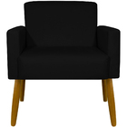 Poltrona Hope Decorativa Confortável Para Sala Quarto Recepçã