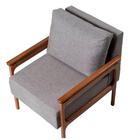 Poltrona Iasmin Linho Cinza