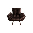 Poltrona Ibiza Veludo Kero Konforto