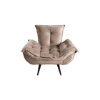 Poltrona Ibiza Veludo Kero Konforto