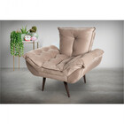 Poltrona Ibiza Veludo Kero Konforto