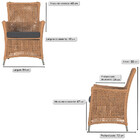 Poltrona Igapó Alumínio Micro Pintura Fendi Corda Náutica Est