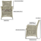 Poltrona Igapó Alumínio Micro Pintura Fendi Corda Náutica Est