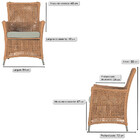 Poltrona Igapó Alumínio Micro Pintura Fendi Corda Náutica Est