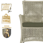 Poltrona Igapó Alumínio Micro Pintura Fendi Corda Náutica Est