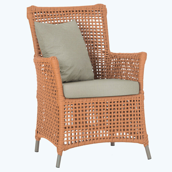 Poltrona Igapó Alumínio Micro Pintura Fendi Corda Náutica Est