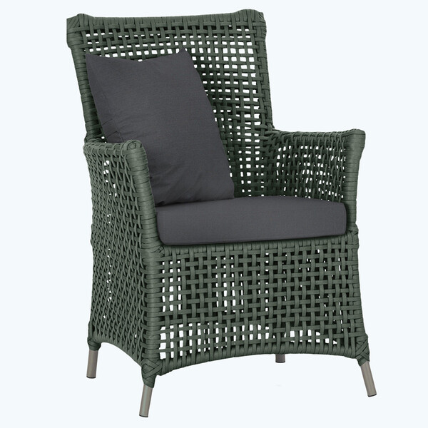 Poltrona Igapó Alumínio Micro Pintura Fendi Corda Náutica Est