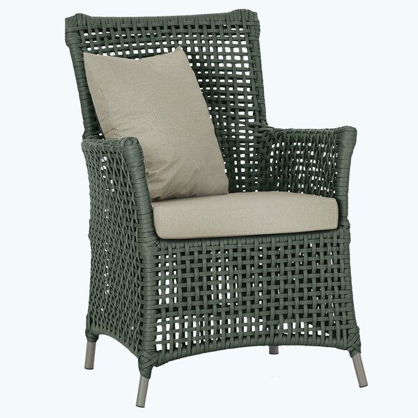 Poltrona Igapó Alumínio Micro Pintura Fendi Corda Náutica Est