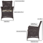 Poltrona Igapó Alumínio Micro Pintura Fendi Corda Náutica Est