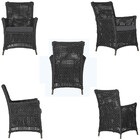 Poltrona Igapó Alumínio Micro Pintura Marrom Corda Náutica Es