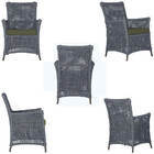 Poltrona Igapó Alumínio Micro Pintura Marrom Corda Náutica Es