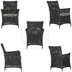 Poltrona Igapó Alumínio Micro Pintura Marrom Corda Náutica Es