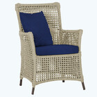 Poltrona Igapó Alumínio Micro Pintura Marrom Corda Náutica Es