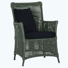 Poltrona Igapó Alumínio Micro Pintura Preta Corda Náutica Est