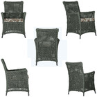 Poltrona Igapó Alumínio Micro Pintura Preta Corda Náutica Est