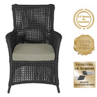 Poltrona Igapó Alumínio Micro Pintura Preta Corda Náutica Est