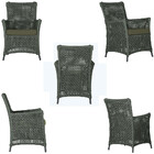 Poltrona Igapó Alumínio Micro Pintura Preta Corda Náutica Est