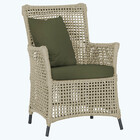 Poltrona Igapó Alumínio Micro Pintura Preta Corda Náutica Est