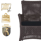 Poltrona Igapó Alumínio Micro Pintura Preta Corda Náutica Est