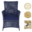 Poltrona Igapó Alumínio Micro Pintura Preta Corda Náutica Est