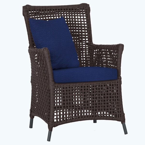 Poltrona Igapó Alumínio Micro Pintura Preta Corda Náutica Est