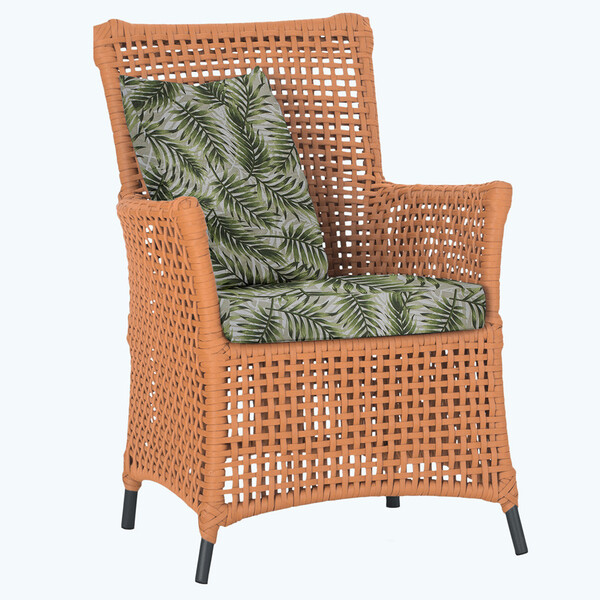 Poltrona Igapó Alumínio Micro Pintura Preta Corda Náutica Est