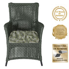 Poltrona Igapó Alumínio Micro Pintura Preta Corda Náutica Est